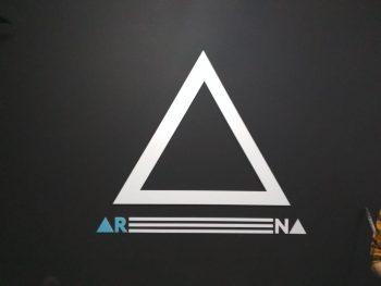 Изготовление наружной рекламы для Arena Space