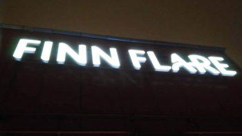Изготовление наружной рекламы для Finn Flare